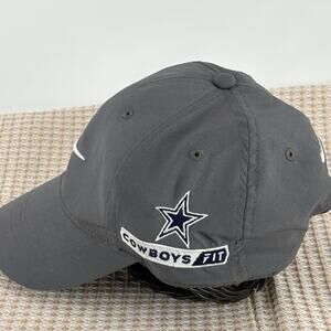 Dallas Cowboys Nike Adjustable Cap OSFA Gray Golf Hat NFL‎ Lightweight